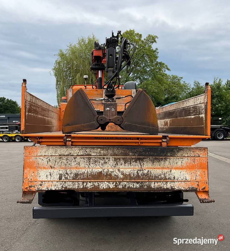 Wywrotka 4x4 z dzwigiem Mercedes Warszawa