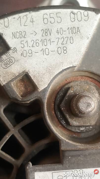 ALTERNATOR MAN TGLTGA 51261017270 Części samochodowe opolskie Rzędowice