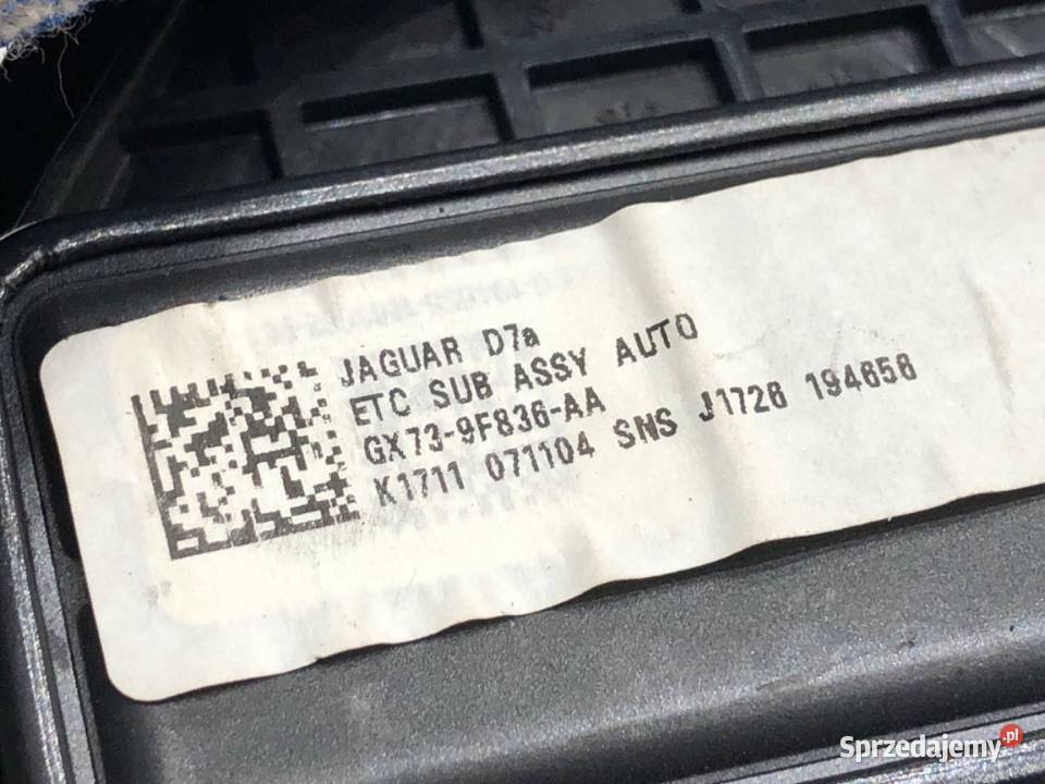 POTENCJOMETR GAZU JAGUAR XF II GX739F836AA 20 osobowe Potencjometry podkarpackie