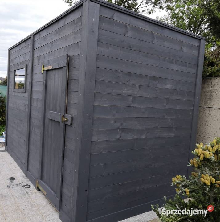 Domek ogrodowy narzędziowy schowek drewutnia Kawnice