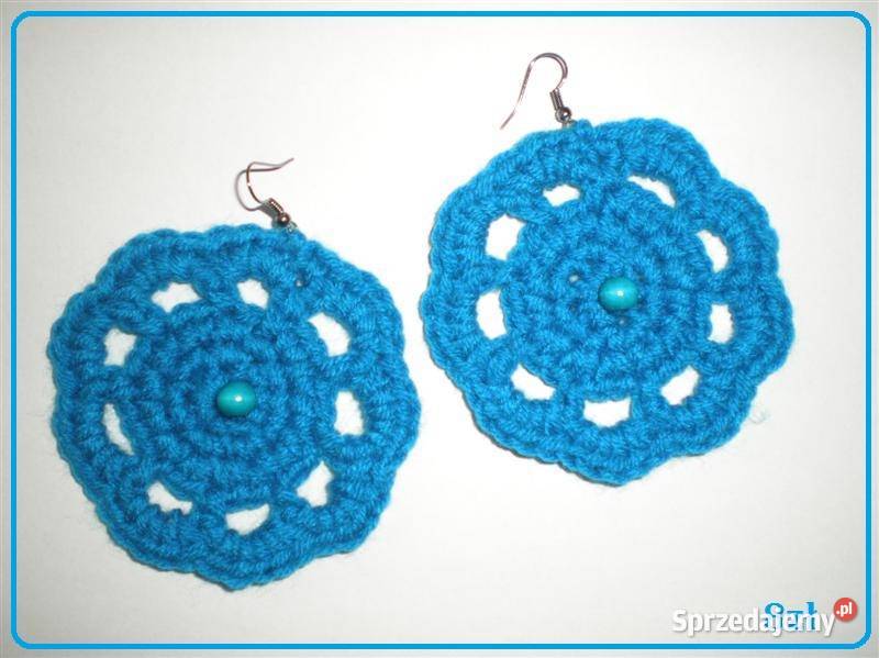 Kolczyki hand madekolczyki ozdoby Dla kobiet Łódź