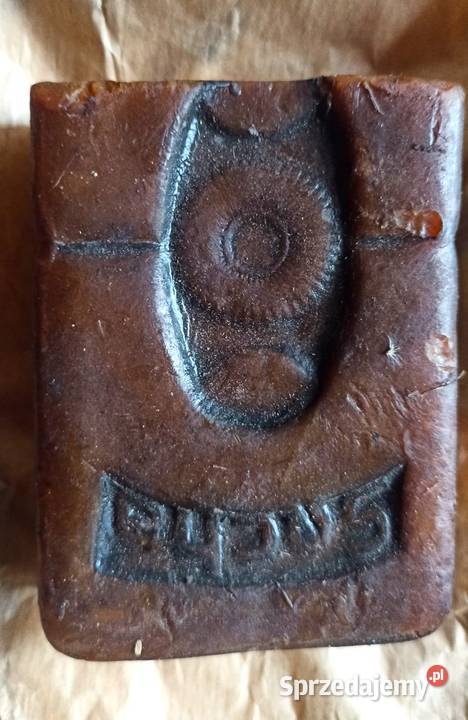 Prawdziwe MYDŁO SZARE stare PRL zakladowe Bytom