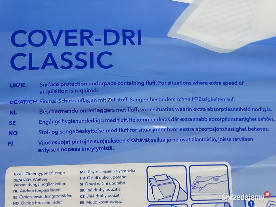 Podkłady Higieniczne Attends CoverDri Classic Biłgoraj