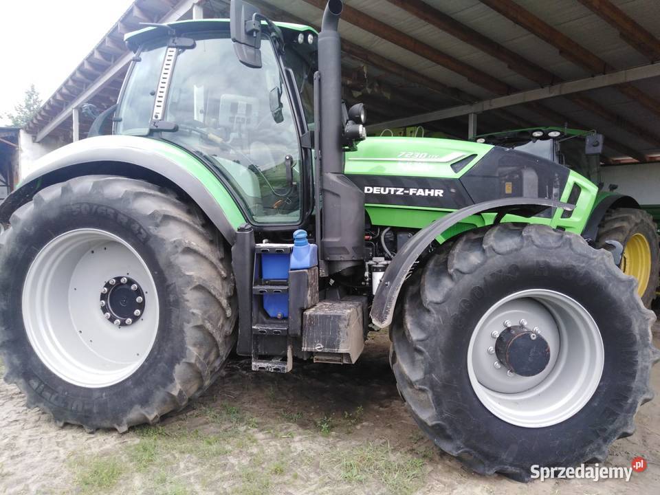 Sprzedam ciągnik Deutz Fahr 7230 TTV r 2013 c nieuszkodzony Włoszakowice sprzedam