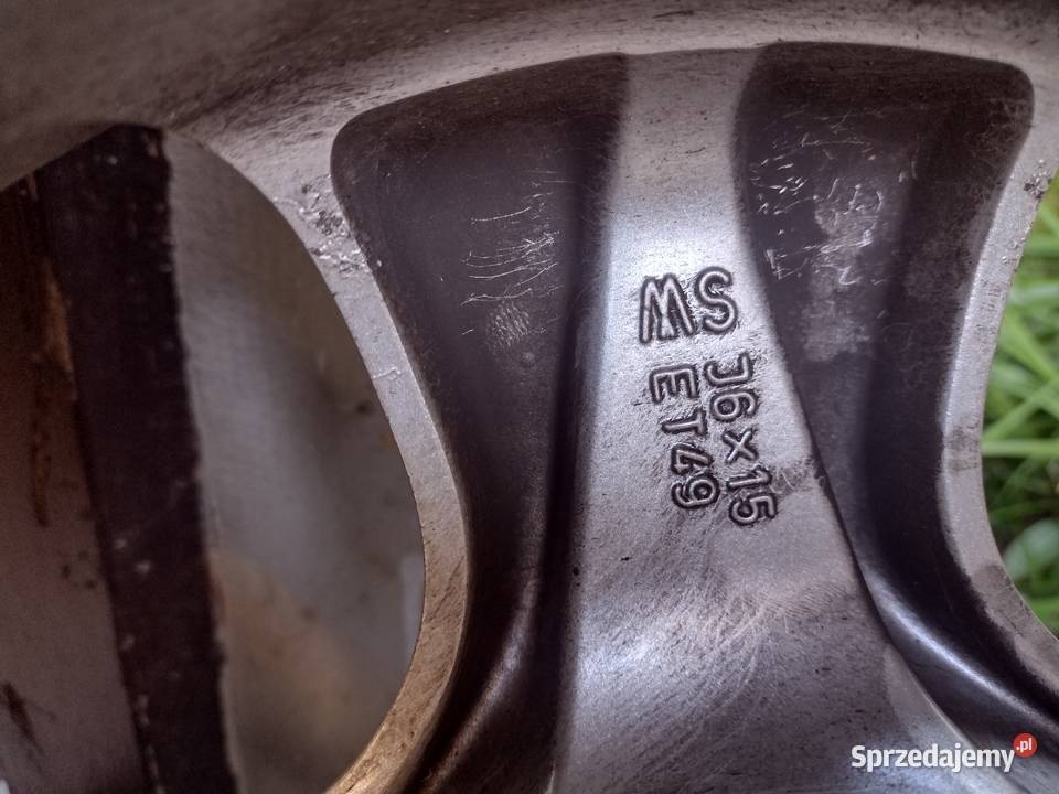 Felgi aluminiowe 15 opel Zafira A z oponami Muszyna