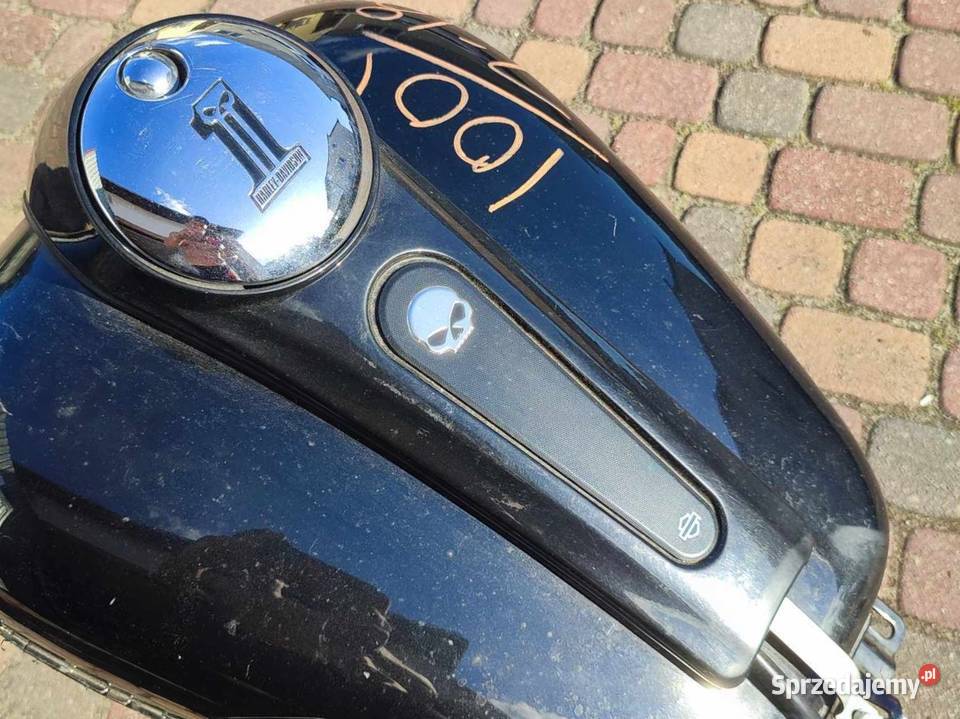 harley zbiornik konsola skull