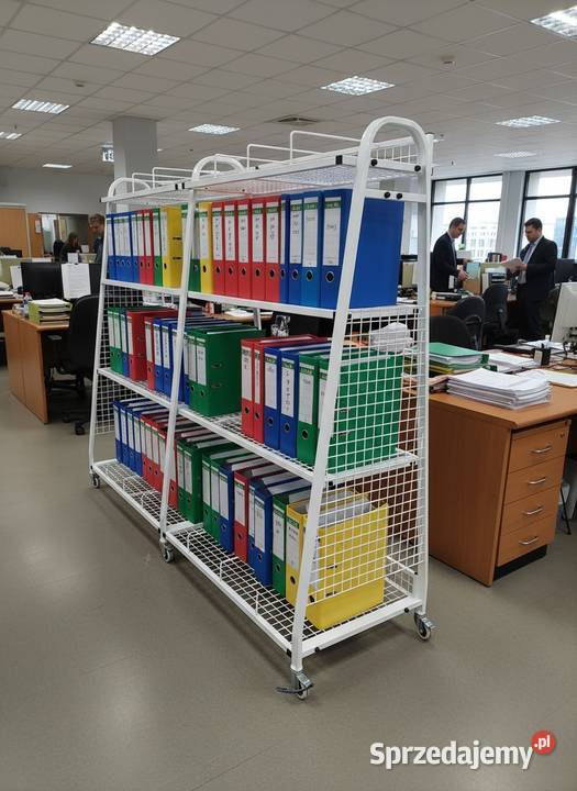 Stojak mobilny z półkami podkarpackie Przemyśl