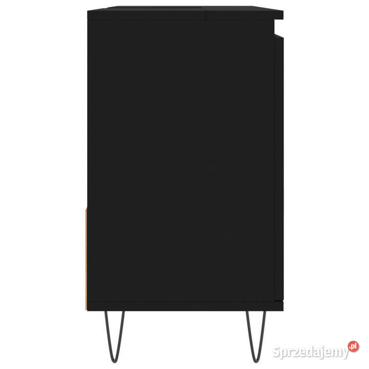 Szafka łazienkowa czarna 65x33x60 materiał Szafki Warszawa