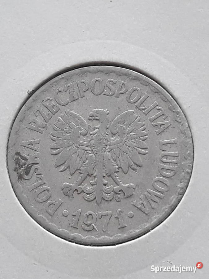 1 Złoty 1971 r PRL Konin sprzedam