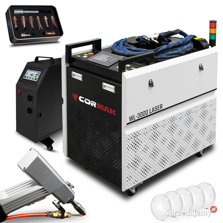 3kW 3000W NOWA spawarka laserowa CORMAK WL3000 Siedlce sprzedam