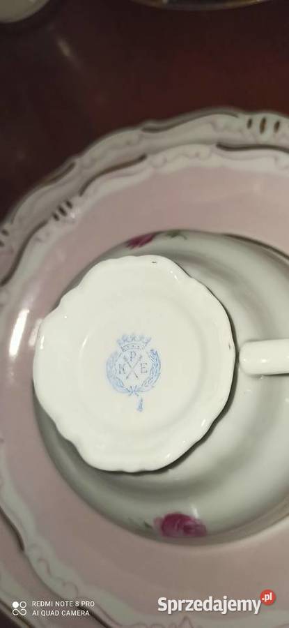 Filiżanka z talerzykiem deserowym Eisenberg Z Gdańsk