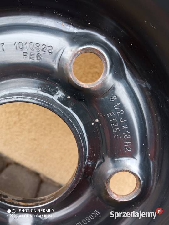 Koło dojazdowe VW Golf Plus R18 1K0601027B Pozostałe Oleszyce