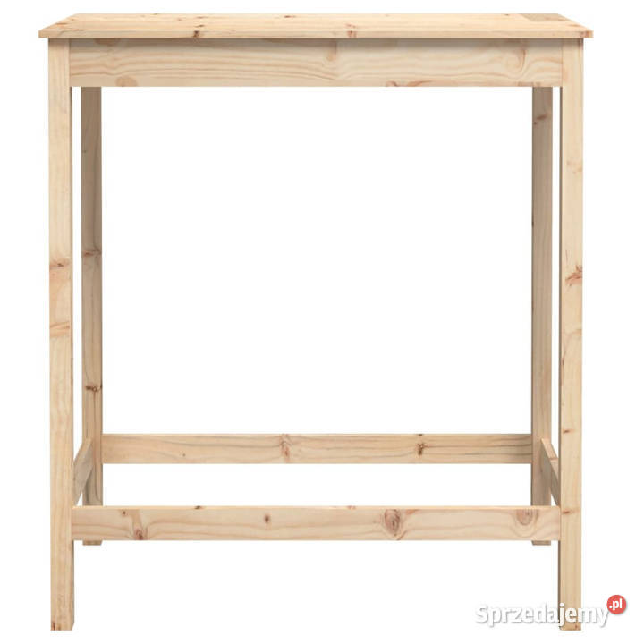 Stolik barowy 100x50x110 lite drewno sosnowe