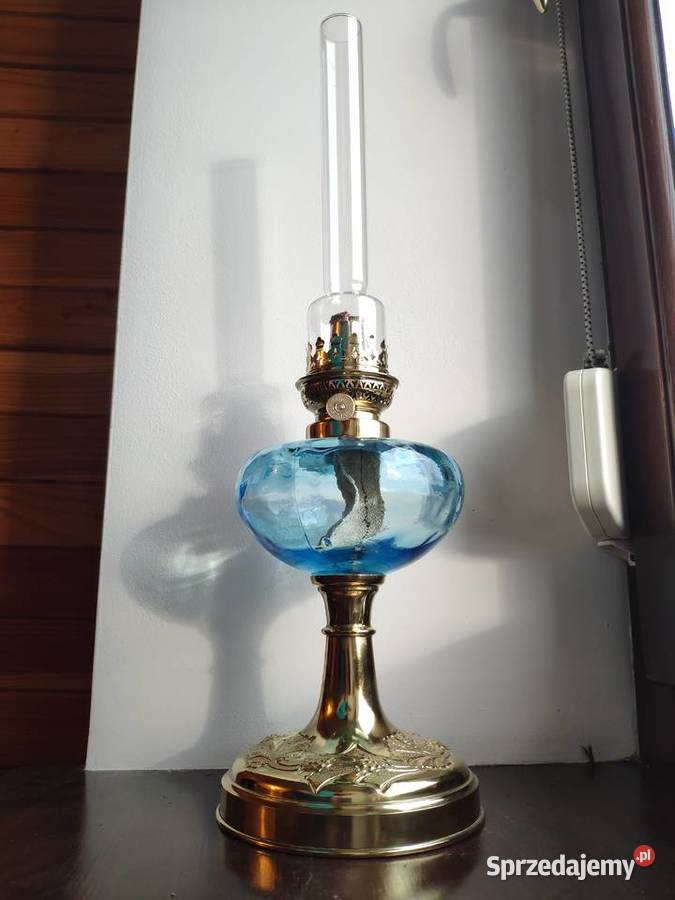 Stara francuska lampa naftowa n669