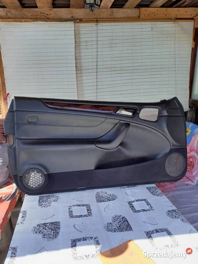 Mercedes CLK W208 boczek lewy skóra czarny pomorskie Gdańsk sprzedam
