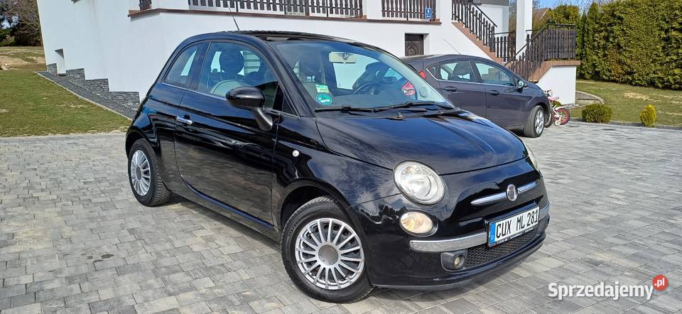 Fiat 500 12LOUNGEBEZWYPADEKpanoramaklima światła do jazdy dziennej Wadowice