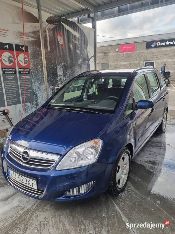Opel Zafira B 19 120 2008 doinwestowany czujnik parkowania lubelskie Lublin sprzedam