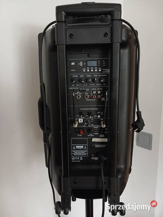 Głośnik przenośny Ibiza Port15VHFBT Nowy Turek