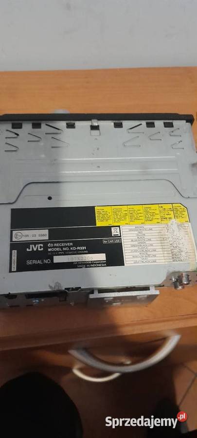 Sprzedam radio samochodowe JVC Dobiegniew