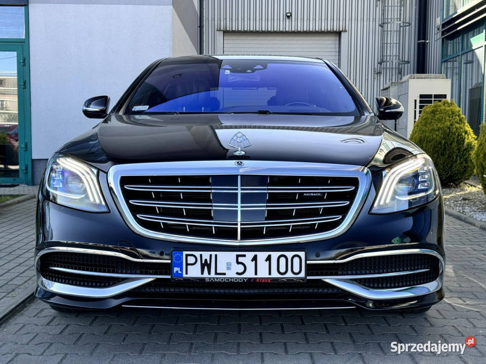 Mercedes S 560 Maybach Polski Salon Bezwypadkowy czujnik parkowania Węgrzce