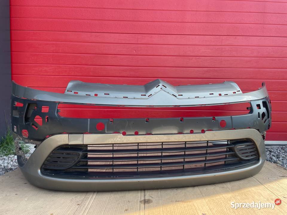 CITROEN C4 PICASSO ZDERZAK PRZÓD 9654196177 Czarny Dunajec