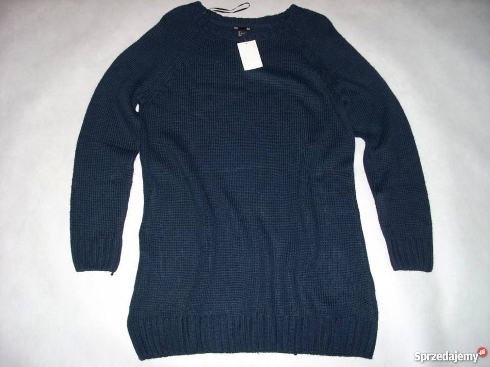 H&M Sukienka Sweter NOWA Granat 40 42 L XL Nowy Sącz 
