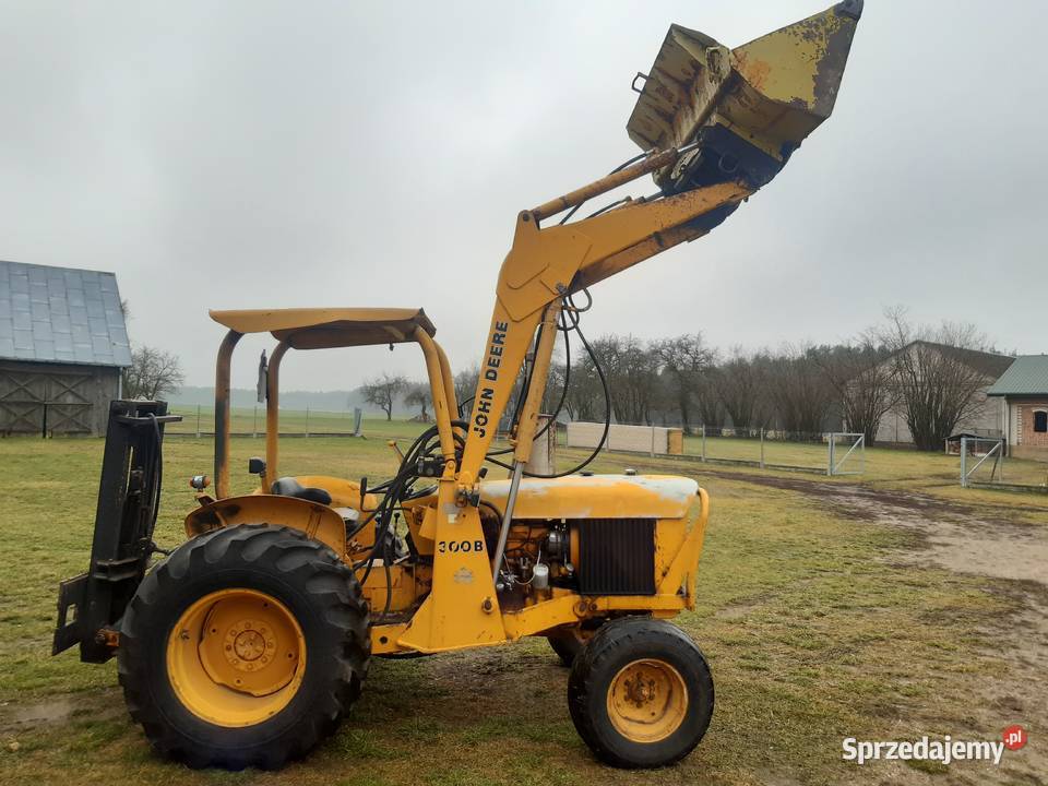 Ładowarka kołowa rolnicza John Deere ładowacz Suchożebry
