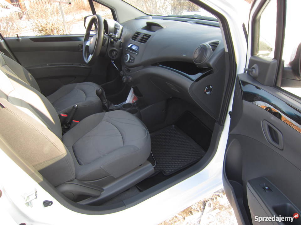 CHEVROLET SPARK 2012 przebieg 24 1właściciel biały Katowice sprzedam