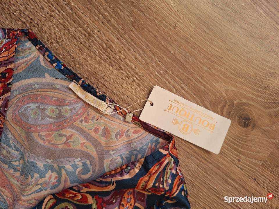 Piekna kolorowa jesienna NOWA sukienka midi z Długość Maxi małopolskie Kraków