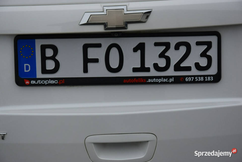 Chevrolet Trax 16 MPI Biała Perła Klima Kamera Majdan Sieniawski