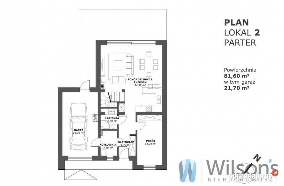 Dom bliźniak 15115m2 Bobrowiec