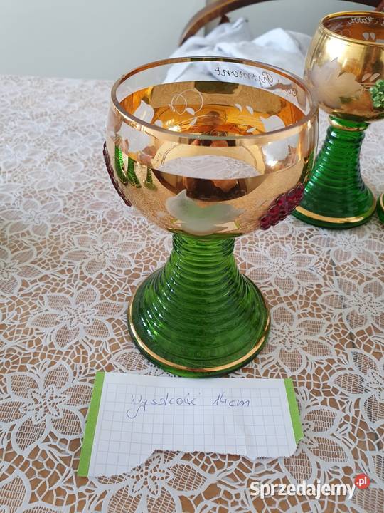 Kieliszki ozdobne