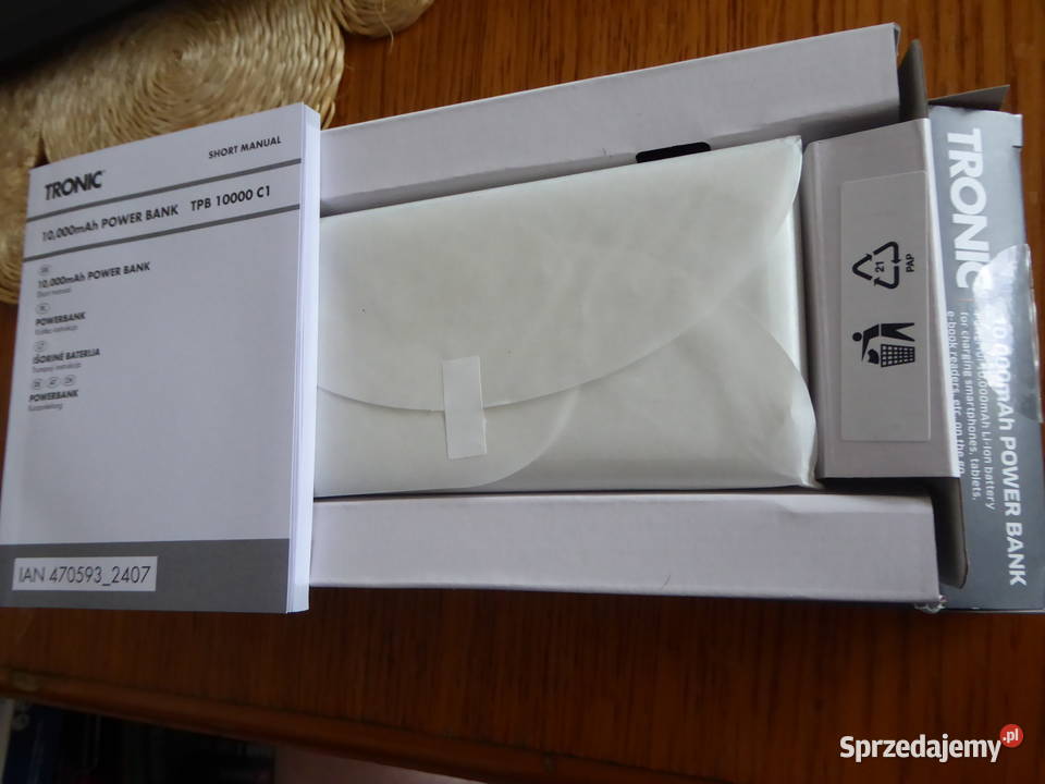 Nieużywany Power bank 10000mAh TRONIC wejścia Olsztyn sprzedam
