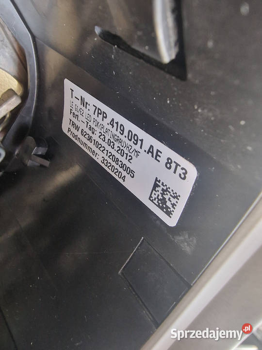 Porsche Cayenne kierownica podgrzewana nowa osobowe zachodniopomorskie sprzedam