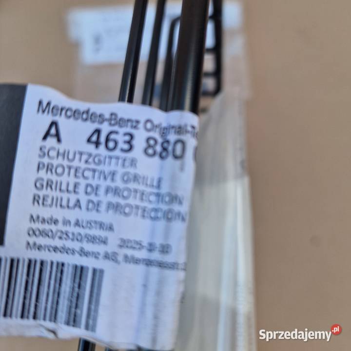 MERCEDES GKLASA W463 OSŁONA KRATKA LAMPY Bieleń sprzedam