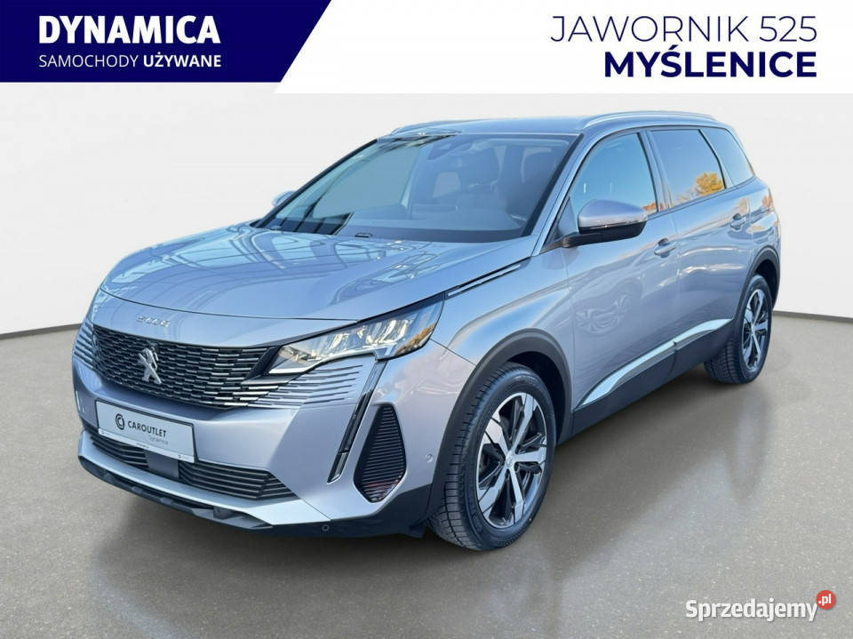 Peugeot 5008 15HDI 130 automat 2021 r salon 7mio centralny zamek Myślenice