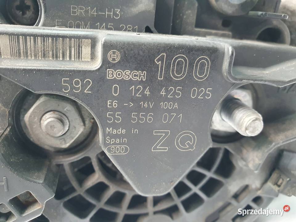 ALTERNATOR Opel Meriva A 18 16V Bosch Chełm