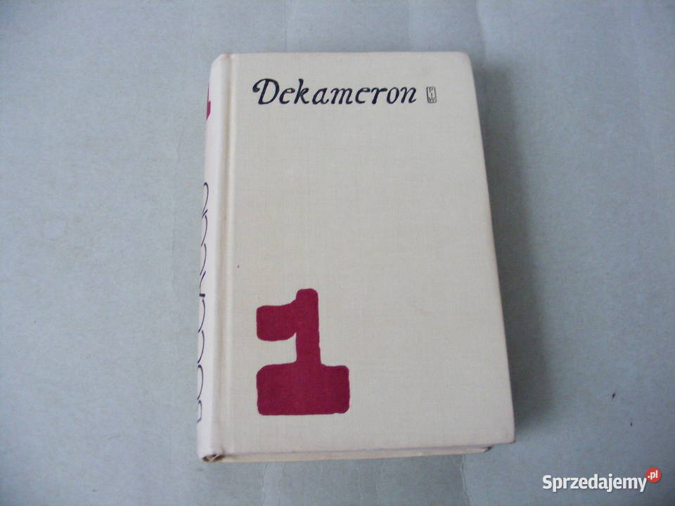 Dekameron Tom 1 2 komplet Boccaccio Oborniki Śląskie