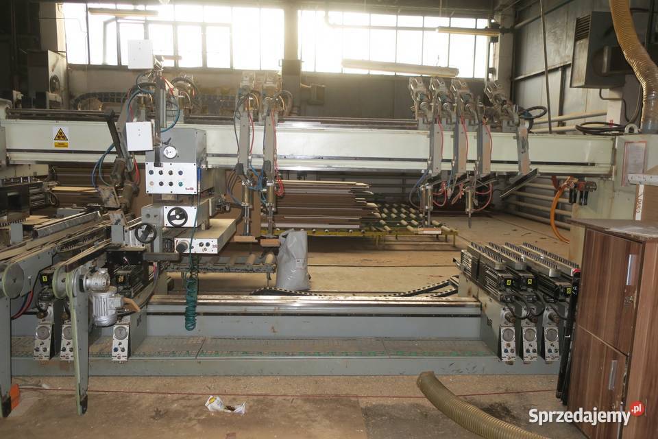 Wiertarka automatyczna BIESSE TECHNO Produkcja Bartoszyce