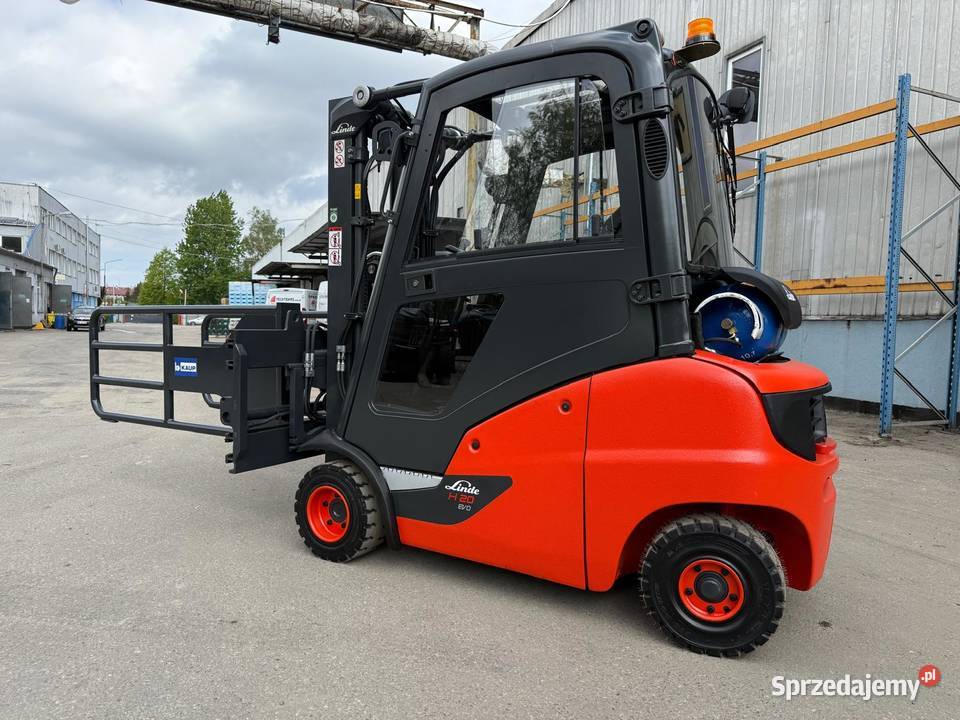 Wózek Widłowy Linde H20T Compact LPG Kabina