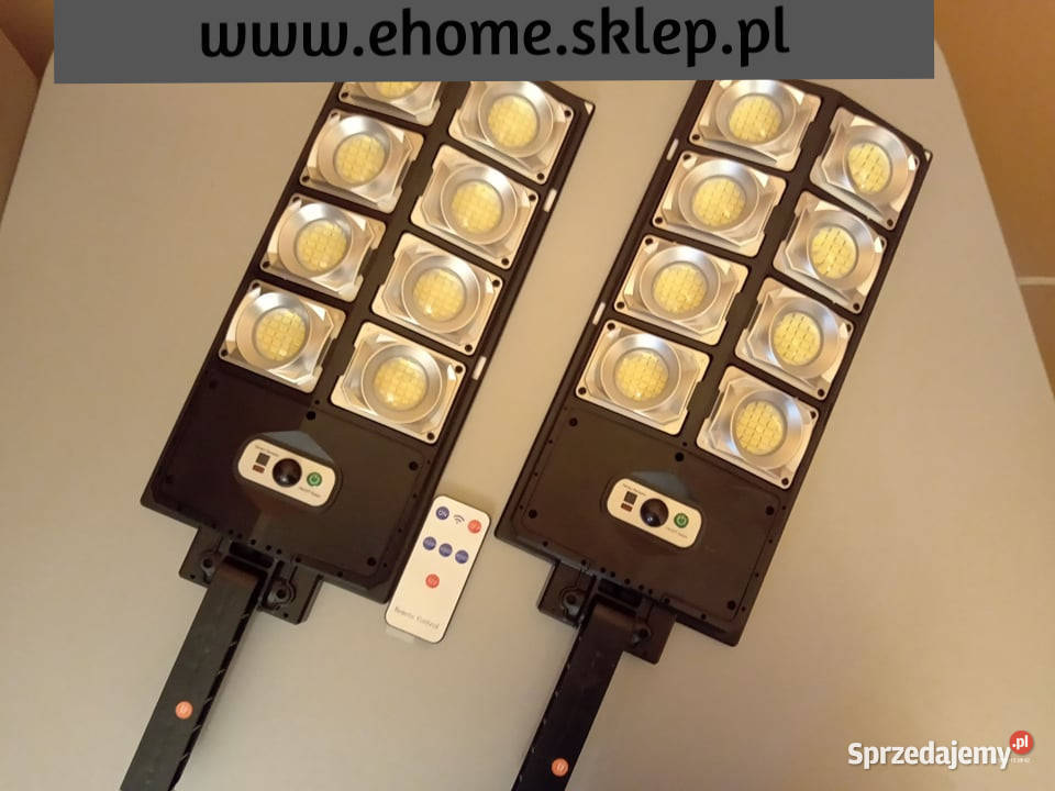Lampa solarna uliczna z czujnikiem zmierzchu śląskie Katowice