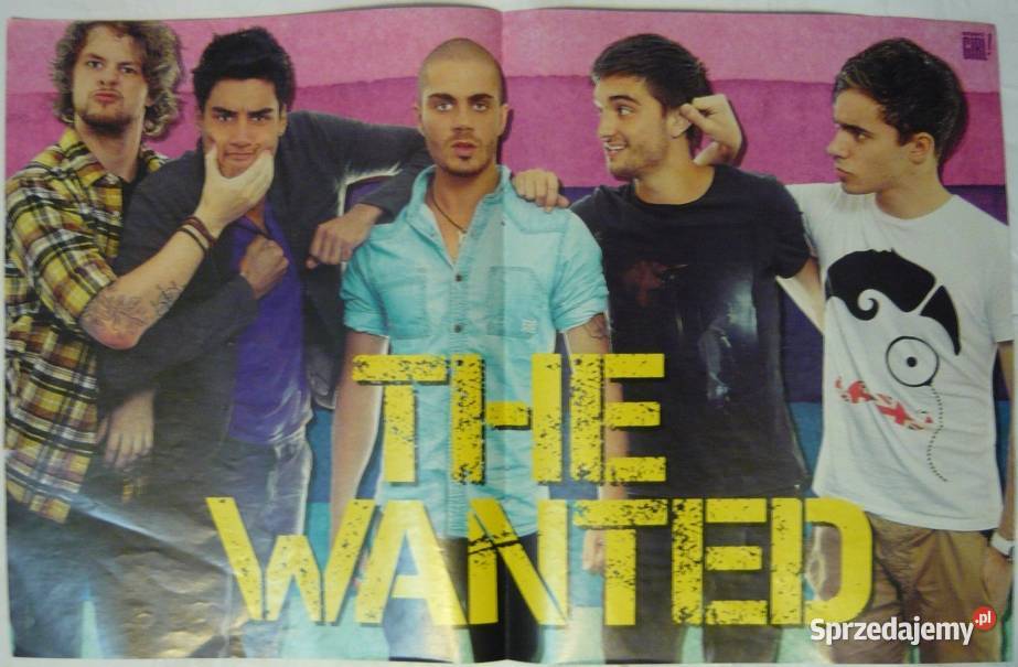 PLAKATY THE WANTED WYPRZEDAŻ ŚWIAT
