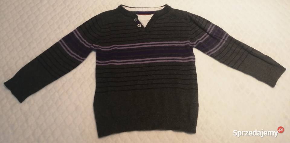 Bluzka cienki sweterek długi rękaw Rebel 104 Bluzy Bluzy Czeladź