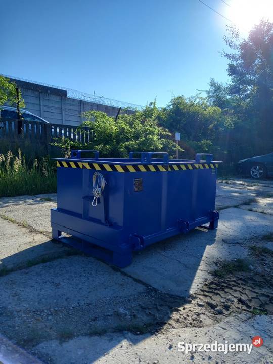 Kontener z otw dnem PMDC 1000 L jakość premium świętokrzyskie Kielce sprzedam
