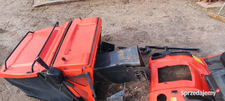 Traktorek Kubota gr 1600 części kosz kosisko Namysłów