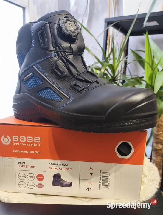 Obuwie robocze skórzane wodoodporne BASE B0821 Bytom