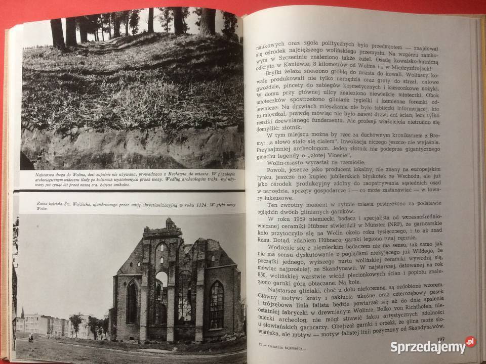 3145 Ostatnia Tajemnica Zatopionych Bogów Wolin Antykwariat Antyki, Sztuka, Kolekcje Szczecin