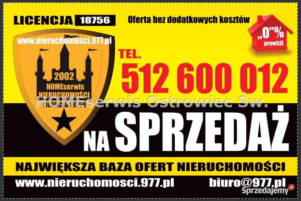 sprzedaży domu wolnostojącego Kunów 230m2 sprzedam