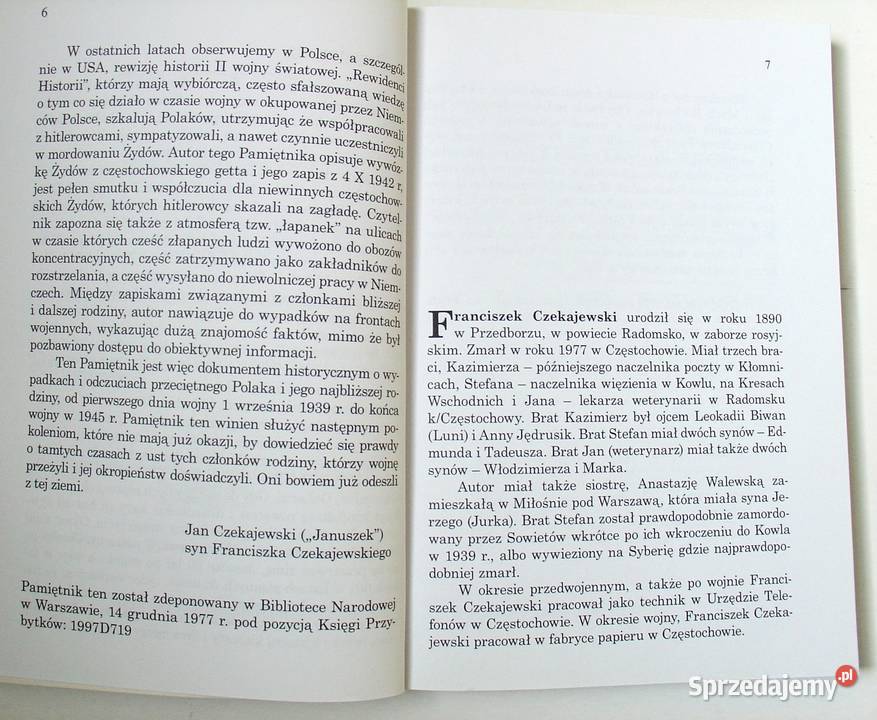 Pamiętnik z lat Okupacji Hitlerowskiej Łódź