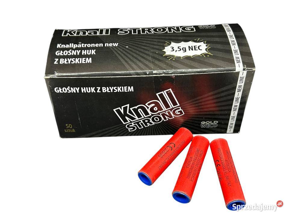 RACE PISTOLETOWE HUKOWE KNALLPATRONEN STRONG Militaria Poznań